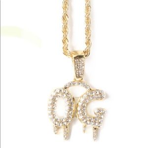 OG gold pendant chain